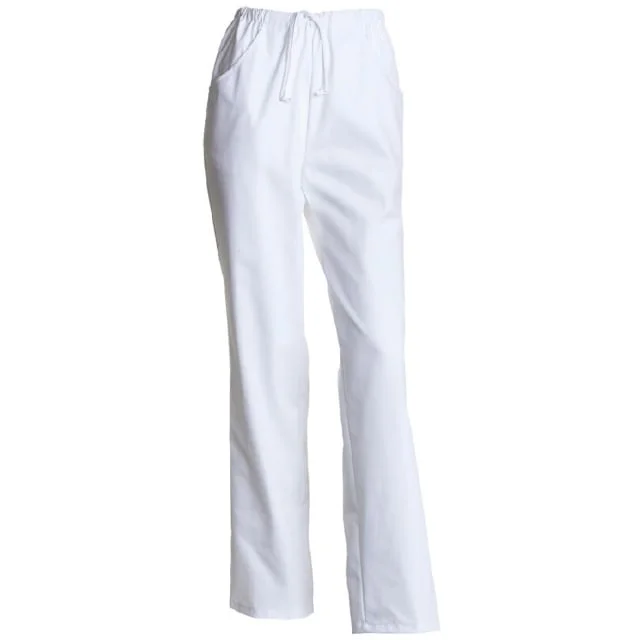 Nybo Workwear Club-Classic arbeidsbukser, hvit, str. 2XL | 110081-1000_2XL