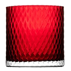 Harlekin The Barrel lykt 12,5 cm rød v:7056017 Harlekin The Barrel lykt 12,5 cm rød v:7056017