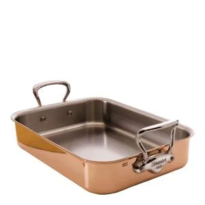 M’150s langpanne 35x25x7 cm kobber/stål v:7701513 M’150s langpanne 35x25x7 cm kobber/stål v:7701513