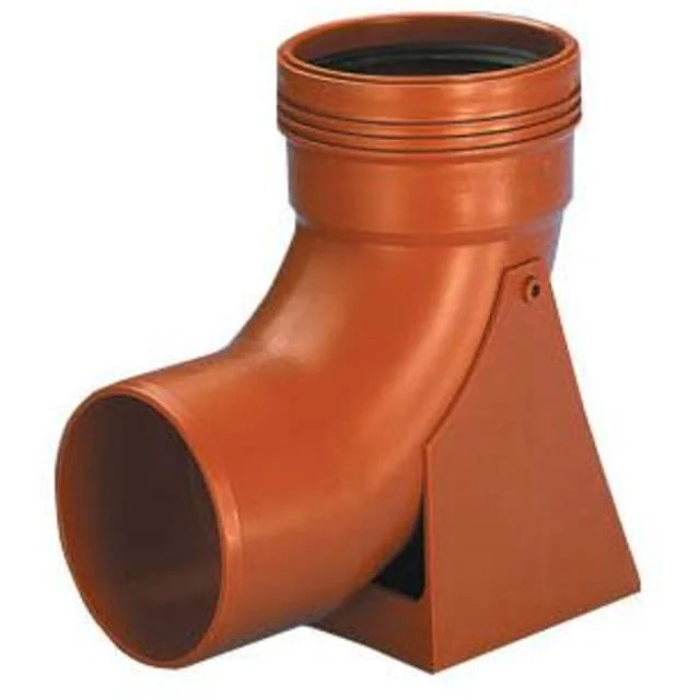 Wavin 110mm kloakkfotbend, 88° | 1553710