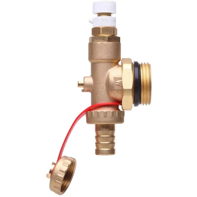 Danfoss FHF endestykke, manuell utufting, avtapping/påfylling | 088U0786