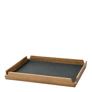 Airy teak brett small 30×30 cm nupo antrasitt v:8748475