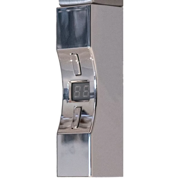 Kriss Nuvo 2 elpatron, 600W, termostat, timer, krom | NT600FC