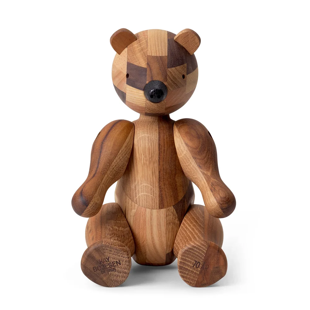 Kay Bojesens trebjørn jubileumsutgave mixed wood v:9527156 Kay Bojesens trebjørn jubileumsutgave mixed wood v:9527156