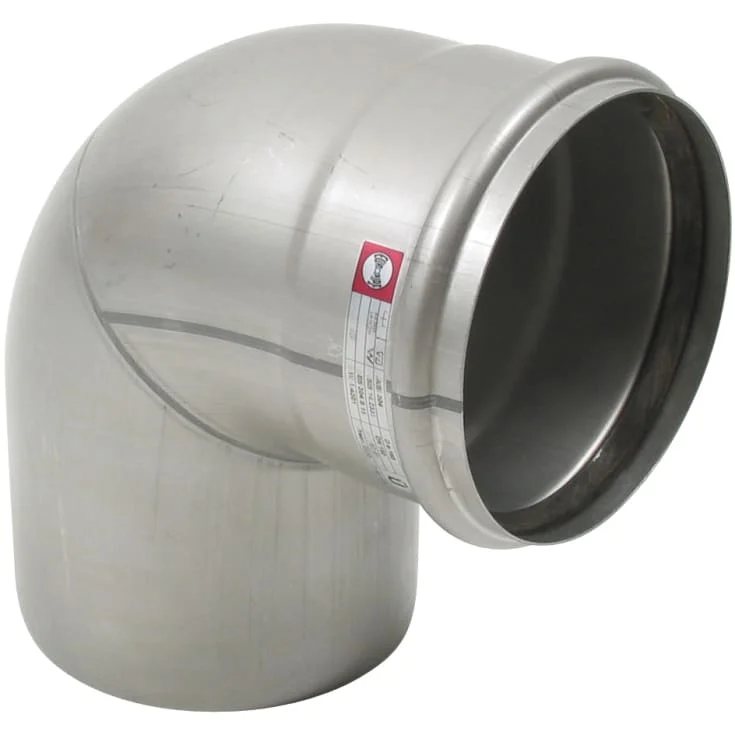Blücher EuroPipe avløpsbøy, 87,5°, Ø160 mm, rustfritt stål | 820.090.160