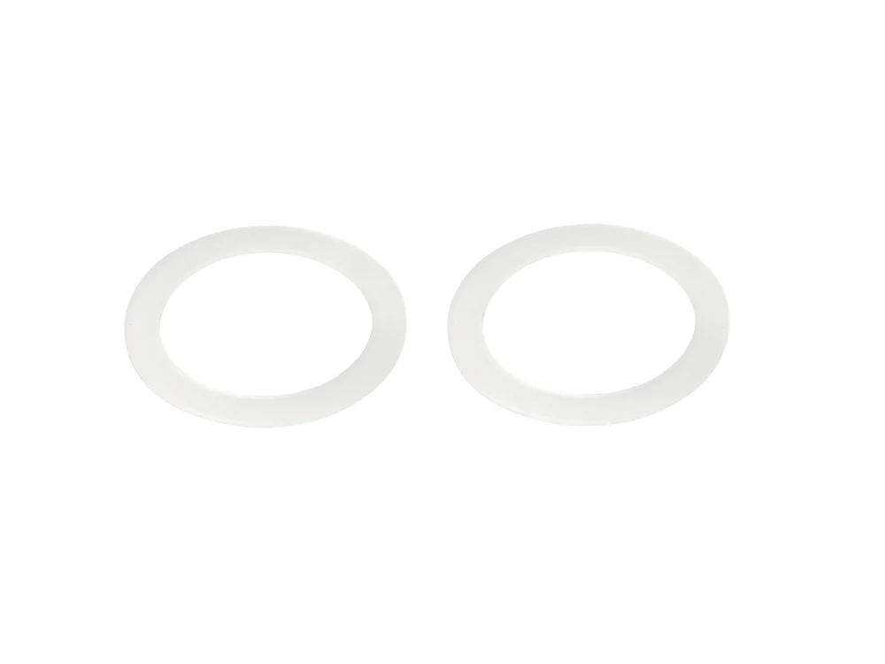 Pakning transparent silikon 9,3cm 2stk v:3724110