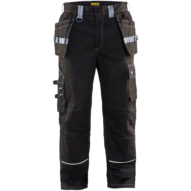 Blåkläder Workwear flammehemmende håndverkerbukser, sort/grå, str. C58 | 1461-1516-9994_C58 Blåkläder Workwear flammehemmende håndverkerbukser, sort/grå, str. C58 | 1461-1516-9994_C58