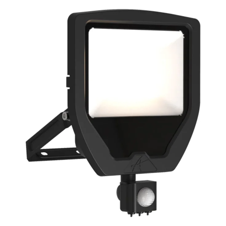 Ansell Lighting Calinor strålkastare med sensor, 50W, 3000K | ACAE50/1/WW/B/PIR Ansell Lighting Calinor strålkastare med sensor, 50W, 3000K | ACAE50/1/WW/B/PIR