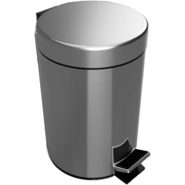 Kriss Simple søppelbøtte, 5 liter, rustfritt stål | KTB1090 Kriss Simple søppelbøtte, 5 liter, rustfritt stål | KTB1090