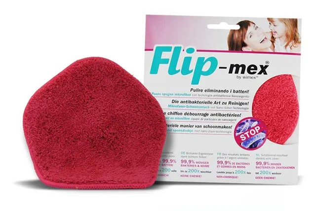 Microfiberklut antibateriell Flip-Mex v:3879647