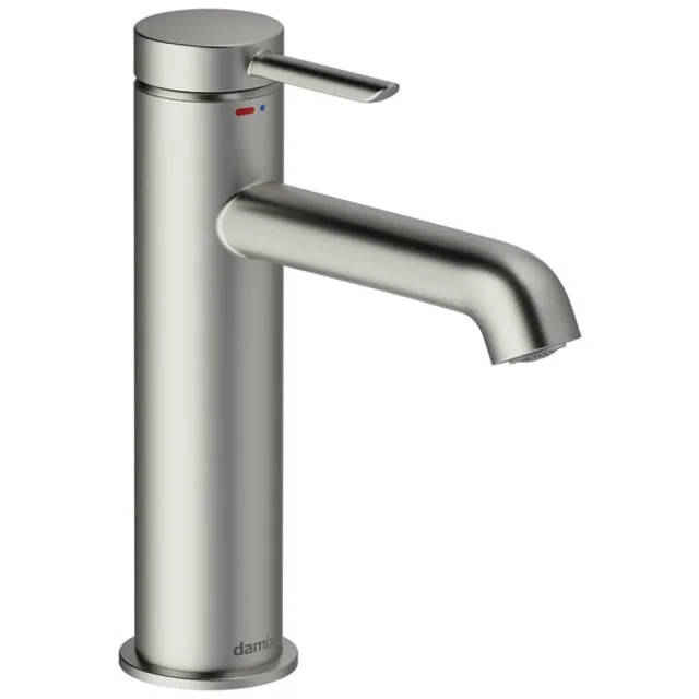 Damixa Iris servantbatteri, børstet stål | 9193046